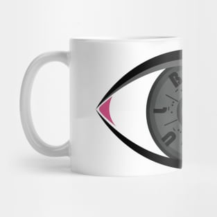 Beautiful Morse Code Eye Mug